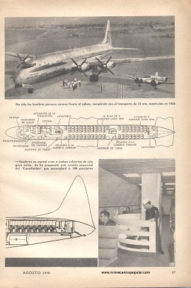 Aviación - Presentamos al Constitution - Agosto 1948
