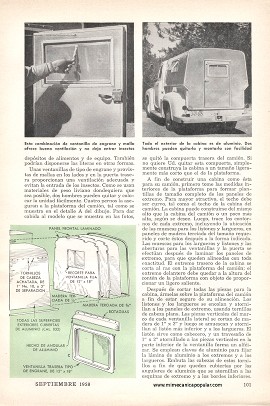 Cabina para Camión de Reparto - Pickup - Septiembre 1958