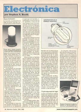 Electrónica - Abril 1986
