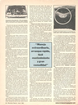 Informe de los dueños: Isuzu - Junio 1982