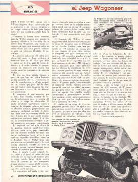 El Jeep Wagoneer - Agosto 1963