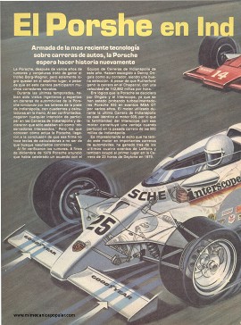 El Porsche en Indianápolis - Agosto 1980