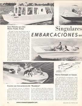 Singulares Embarcaciones en 1962 - Junio 1962