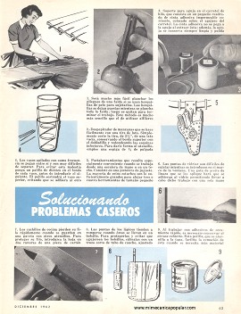 Solucionando Problemas Caseros - Diciembre 1962