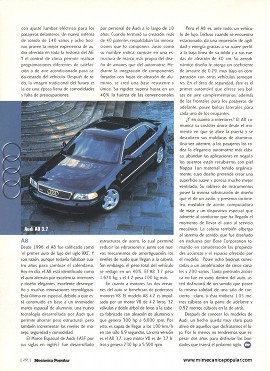 Elegancia para el próximo siglo - Audi - Julio 1998