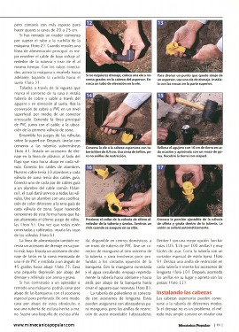 Cómo instalar un sistema subterráneo de aspersores para regar tu jardín - Junio 2002