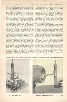 Calibradores -índice de perfección - Diciembre 1948
