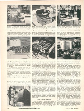 Cocinando a Bordo - Agosto 1965
