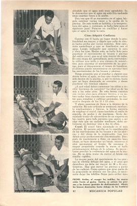 Cómo nadar como un campeón - Agosto 1959