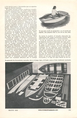 Compre su bote desarmado - Mayo 1954