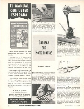 Conozca sus Herramientas - Noviembre 1965