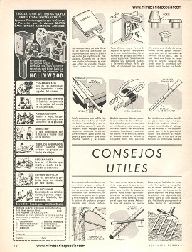 Consejos Útiles Para el Taller -Agosto 1965