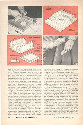 Es Fácil Cementar Plásticos - Diciembre 1948