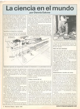 La ciencia en el mundo - Agosto 1982