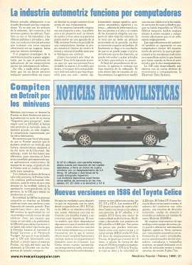 Noticias Automovilísticas - Febrero 1986