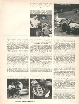 Nuevos Motores y Diseños en Indianápolis - Agosto 1965