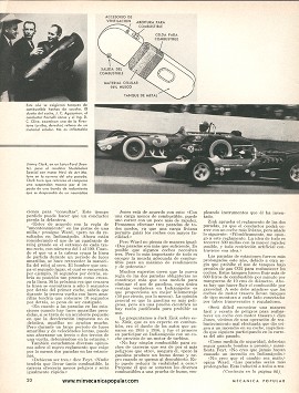 Nuevos Motores y Diseños en Indianápolis - Agosto 1965