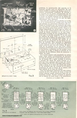 Receptor de gran alcance con bobinas devanadas a mano - Noviembre 1953