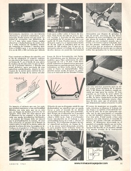 Útiles consejos para el taller - Agosto 1963