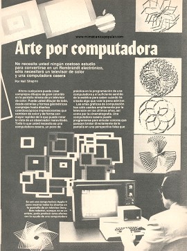 Arte por computadora - Julio 1979
