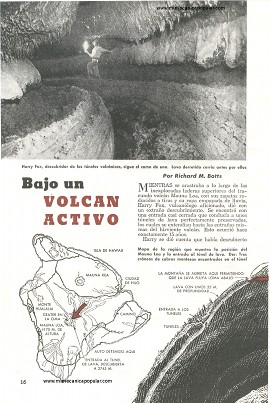 Bajo un Volcán Activo - Septiembre 1950