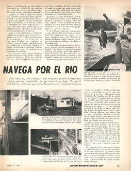 Casa que Navega por el Río - Junio 1966