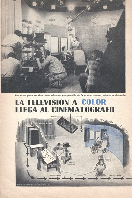 La televisión a color llega al cinematógrafo - Noviembre 1952