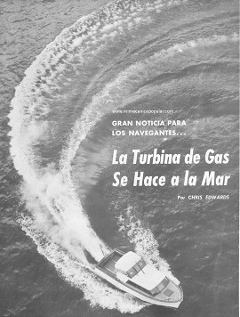 La Turbina de Gas Se Hace a la Mar - Febrero 1962