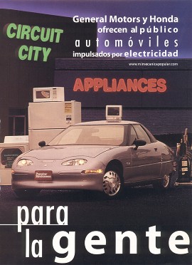 General Motors y Honda presentan sus autos eléctricos - Agosto 1997