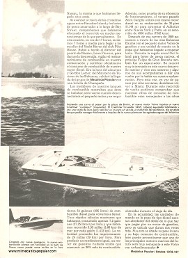 MP prueba motor marino - Volvo Diesel - Octubre 1978