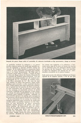 Camas-Gemelas Oscilantes - Junio 1957