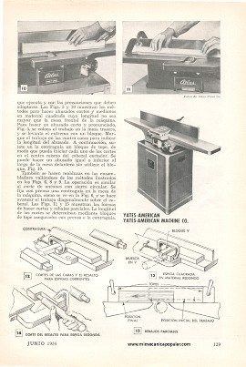 Ensambladoras-Canteadoras de cuatro y seis pulgadas - Junio 1959