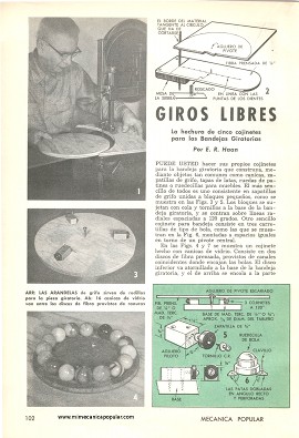 La hechura de cojinetes para bandejas giratorias - Marzo 1961