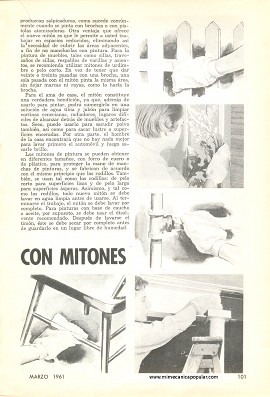 Método de Pintura con Mitones - Marzo 1961