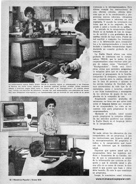 Microcomputadoras caseras - Enero 1978