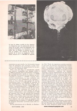 Fotografías Ultrarrápidas - Octubre 1960