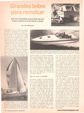Grandes botes para remolcar - Agosto 1977