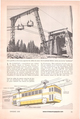 Aerobus Funicular - Enero 1951