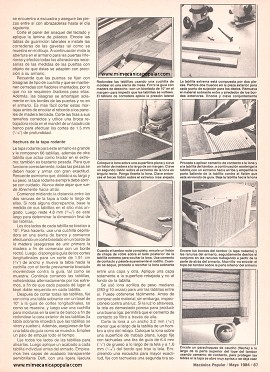 Construya un mueble para su computadora - Mayo 1984