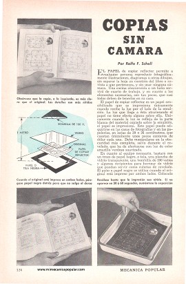 Copias Sin Cámara - Enero 1960