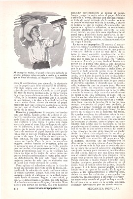 El Arte de Empapelar - Mayo 1954