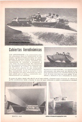 Elegantes Catamaranes con Cubiertas Aerodinámicas - Mayo 1953
