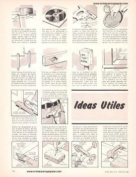 14 Ideas Útiles Para el Taller Casero - Junio 1964