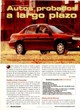 Autos probados a largo plazo - Enero 1998