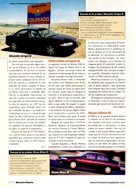 Autos probados a largo plazo - Enero 1999