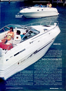 Paseando en el lago ¿Un bote para diversión familar? - Agosto 1999
