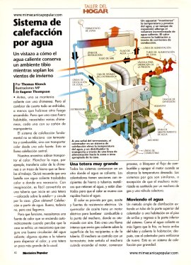 Sistema de calefacción por agua - Noviembre 1996