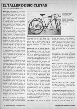 Taller de Bicicletas - Septiembre 1975
