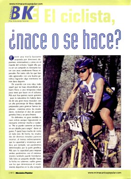 Mountain Bike - El ciclista, ¿nace o se hace? - Febrero 2000