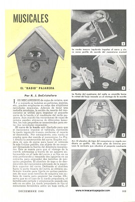 Cajas de Música - Diciembre 1949